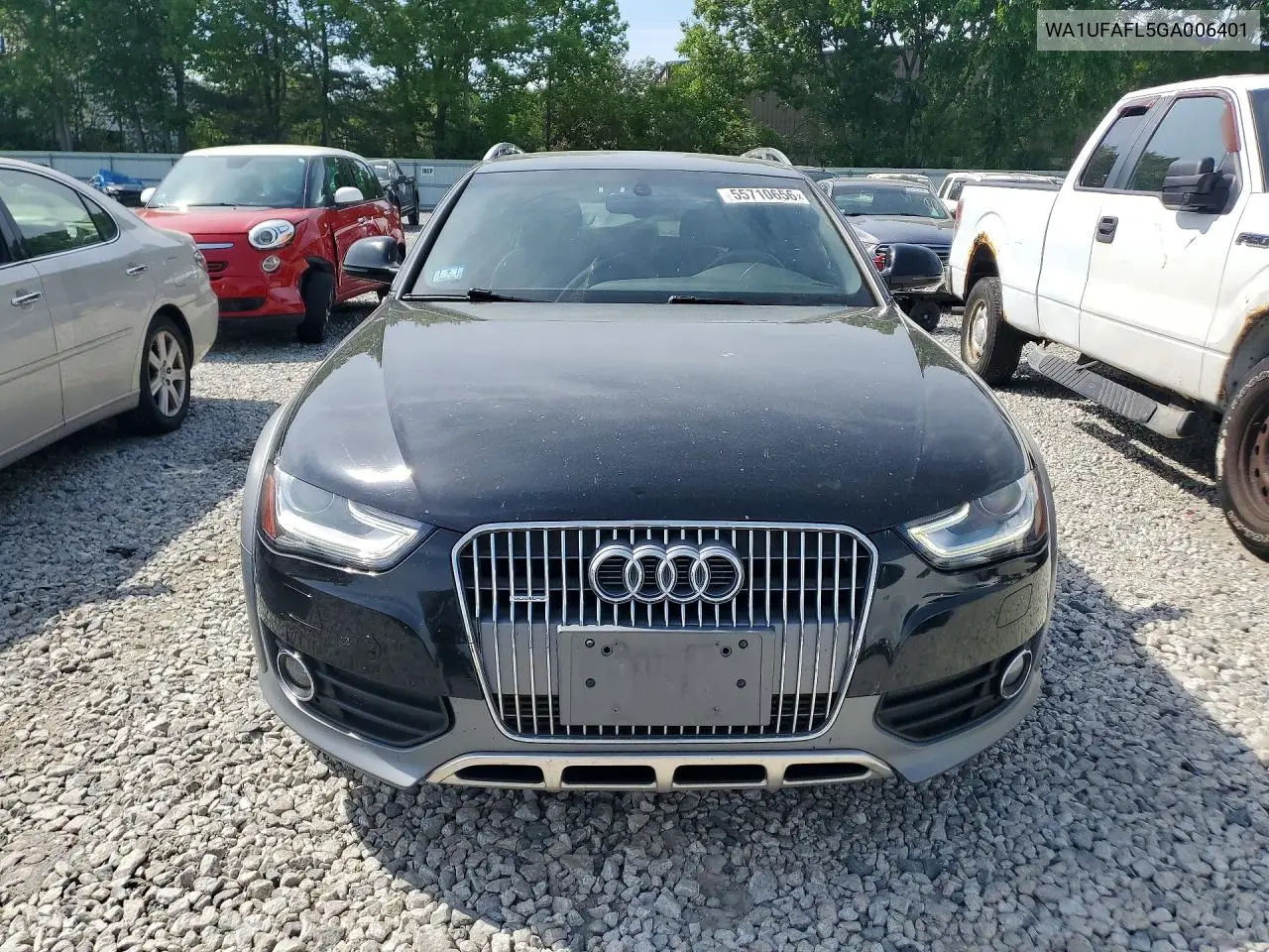 2016 Audi A4 Allroad Premium Plus VIN: WA1UFAFL5GA006401 Lot: 55710656