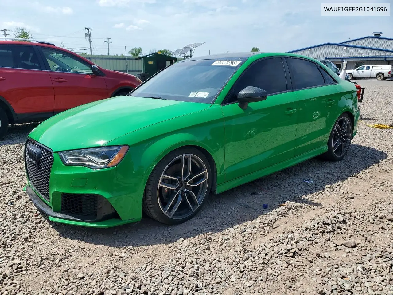 2016 Audi S3 Prestige VIN: WAUF1GFF2G1041596 Lot: 55752266