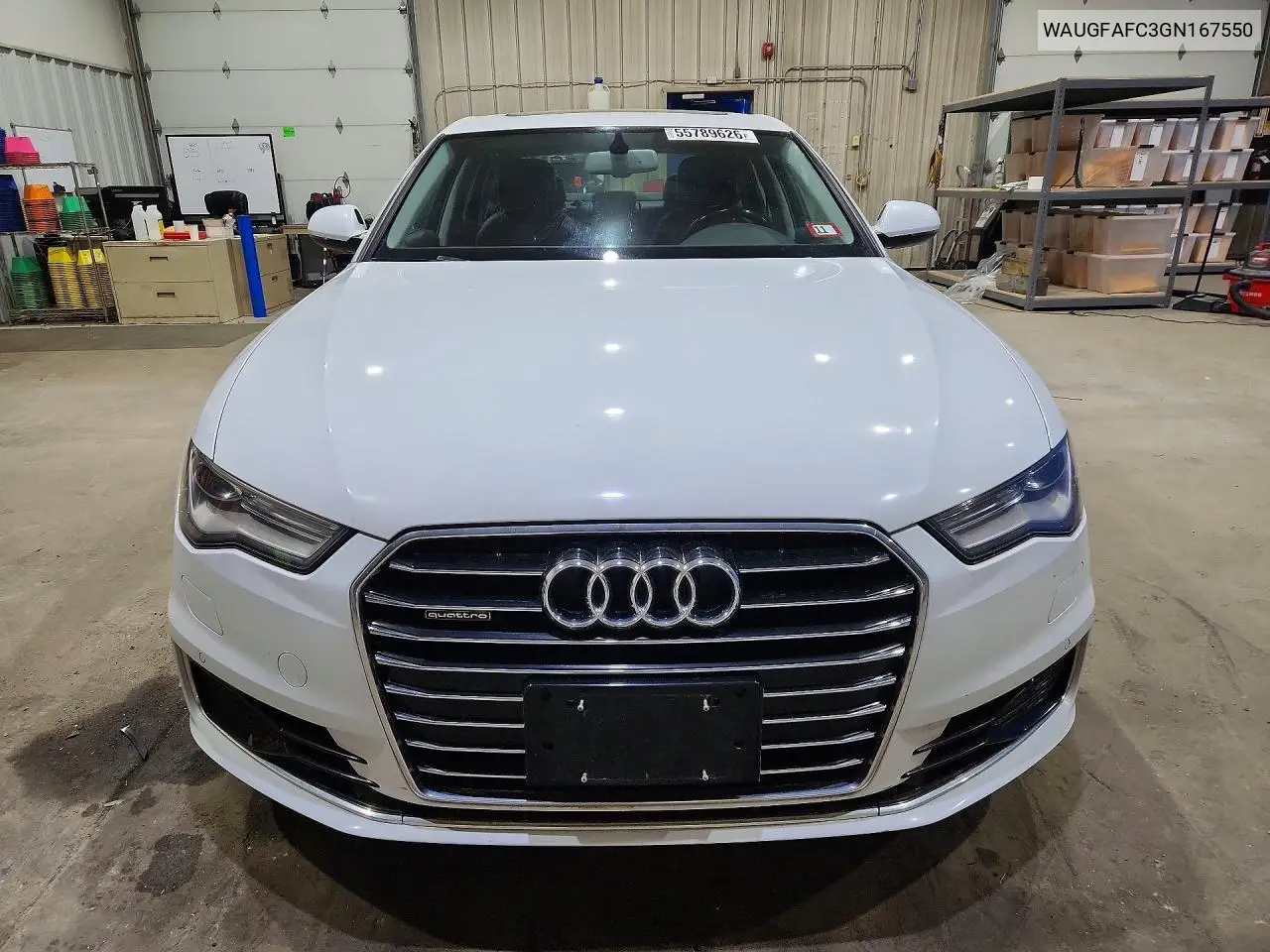 2016 Audi A6 Premium Plus VIN: WAUGFAFC3GN167550 Lot: 55789626