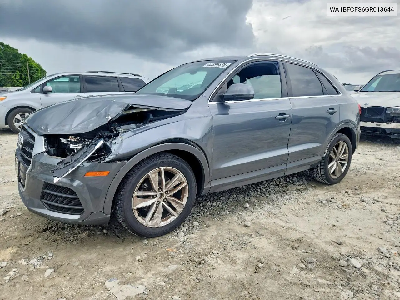 2016 Audi Q3 Premium Plus VIN: WA1BFCFS6GR013644 Lot: 56399386