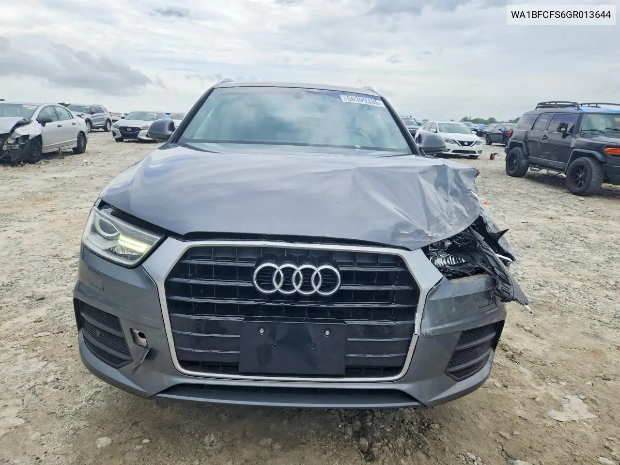 2016 Audi Q3 Premium Plus VIN: WA1BFCFS6GR013644 Lot: 56399386