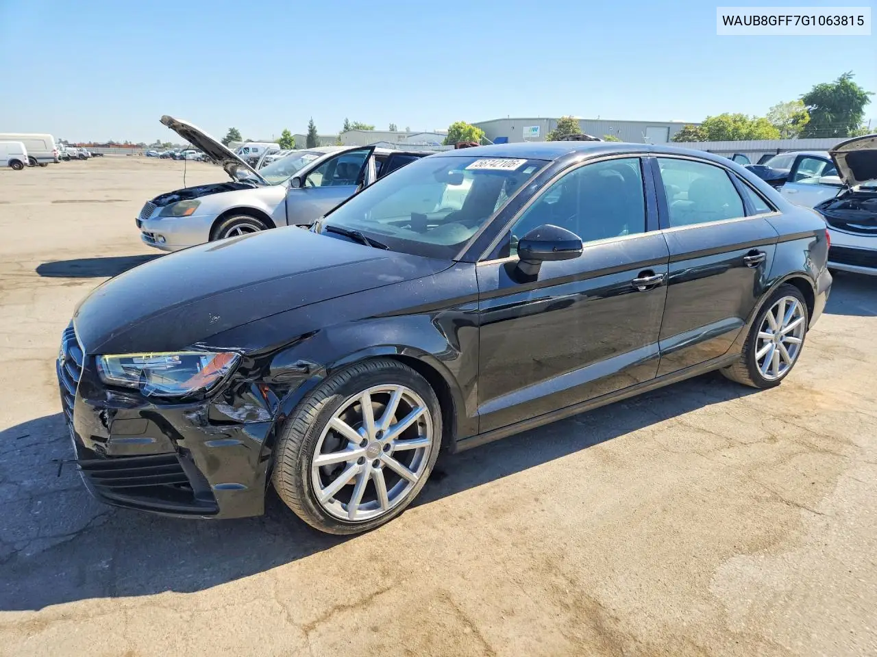 2016 Audi A3 Premium VIN: WAUB8GFF7G1063815 Lot: 56742106