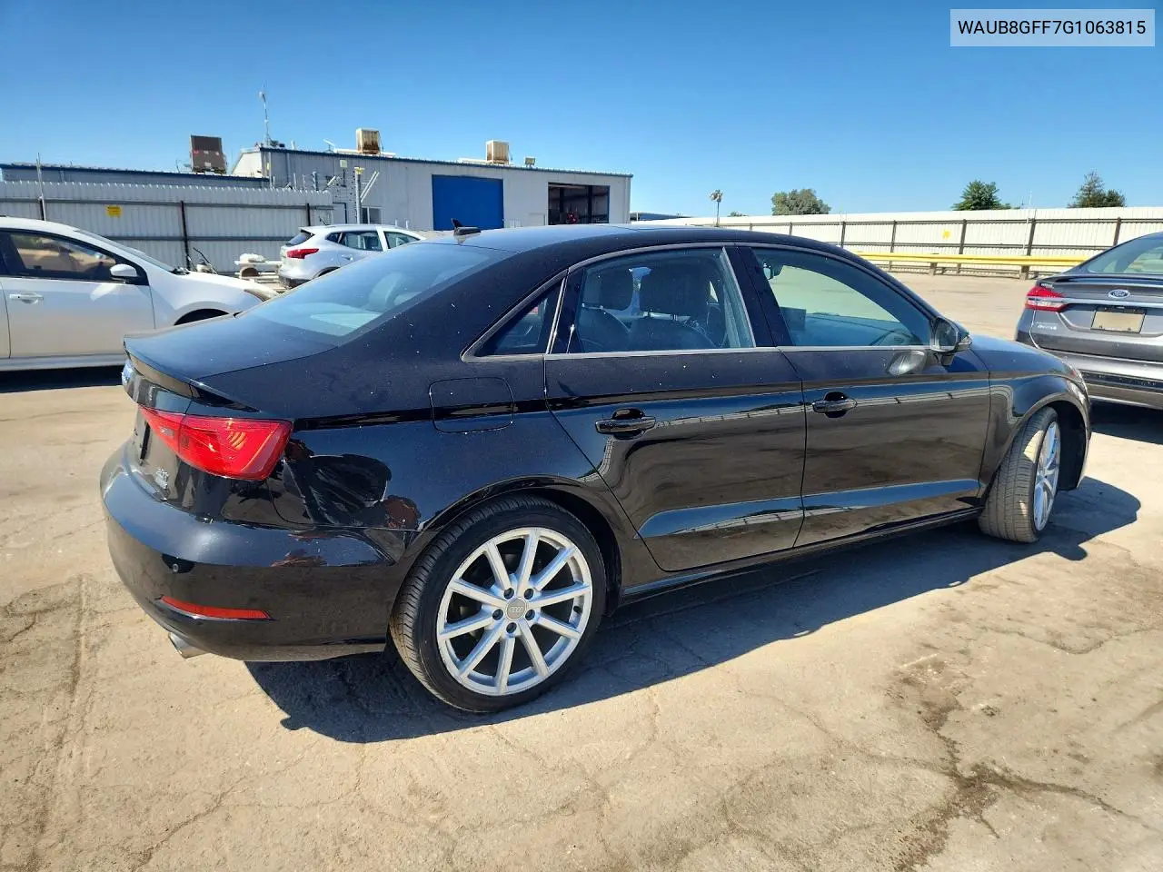 2016 Audi A3 Premium VIN: WAUB8GFF7G1063815 Lot: 56742106