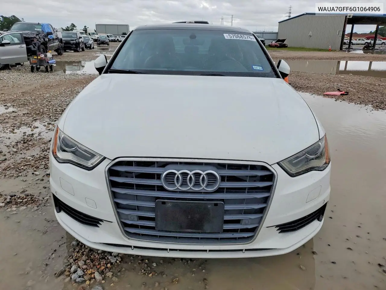 2016 Audi A3 Premium VIN: WAUA7GFF6G1064906 Lot: 57068576