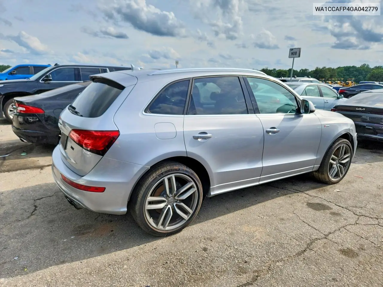 2016 Audi Sq5 Premium Plus VIN: WA1CCAFP4GA042779 Lot: 57268486