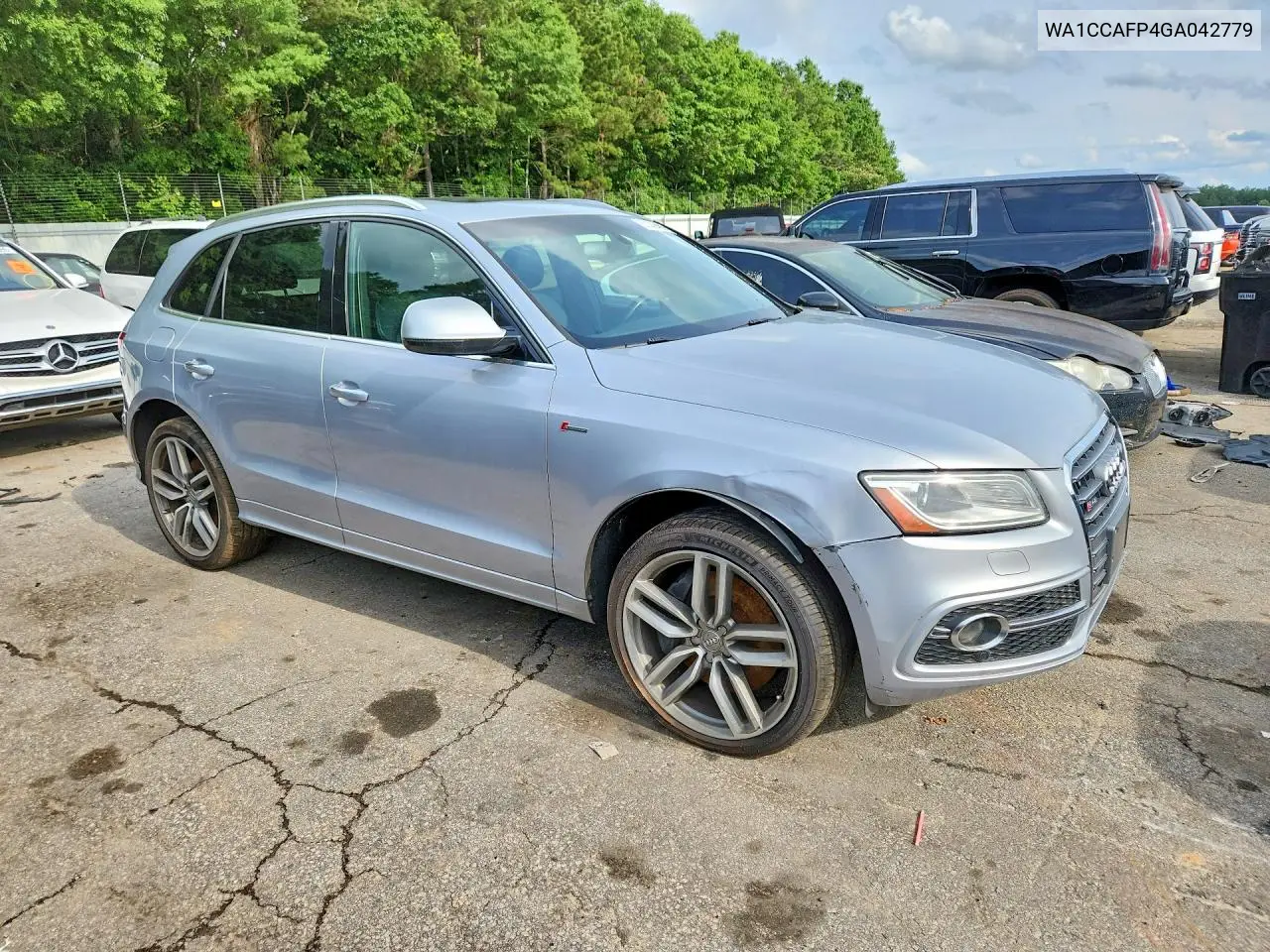 2016 Audi Sq5 Premium Plus VIN: WA1CCAFP4GA042779 Lot: 57268486
