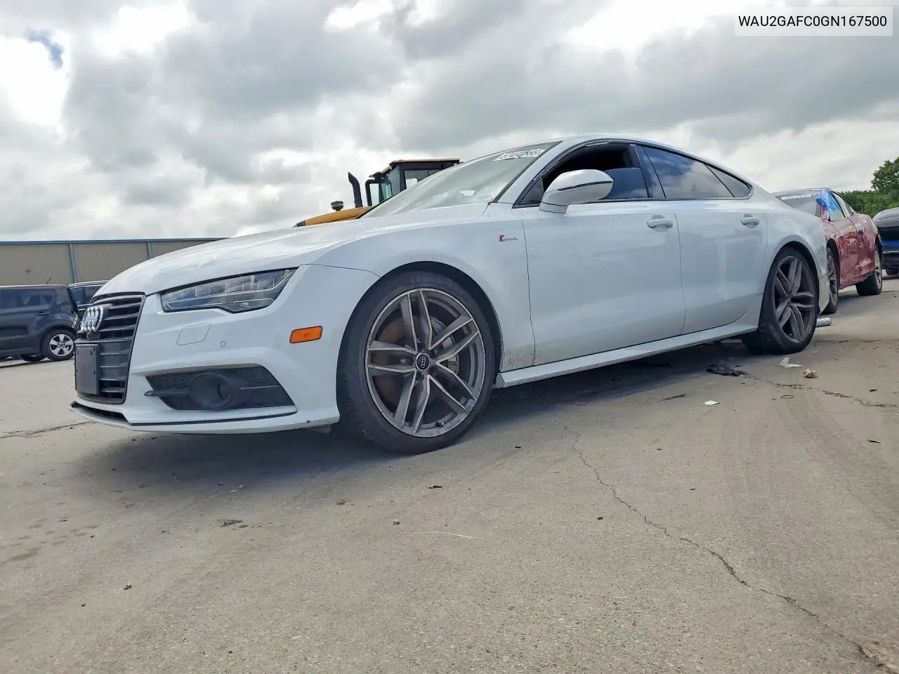 2016 Audi A7 Prestige VIN: WAU2GAFC0GN167500 Lot: 57403566