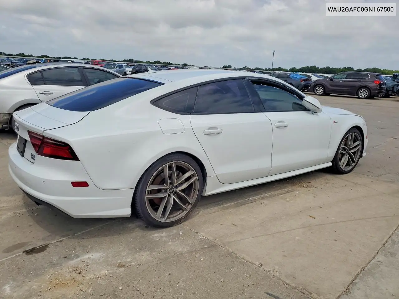 2016 Audi A7 Prestige VIN: WAU2GAFC0GN167500 Lot: 57403566