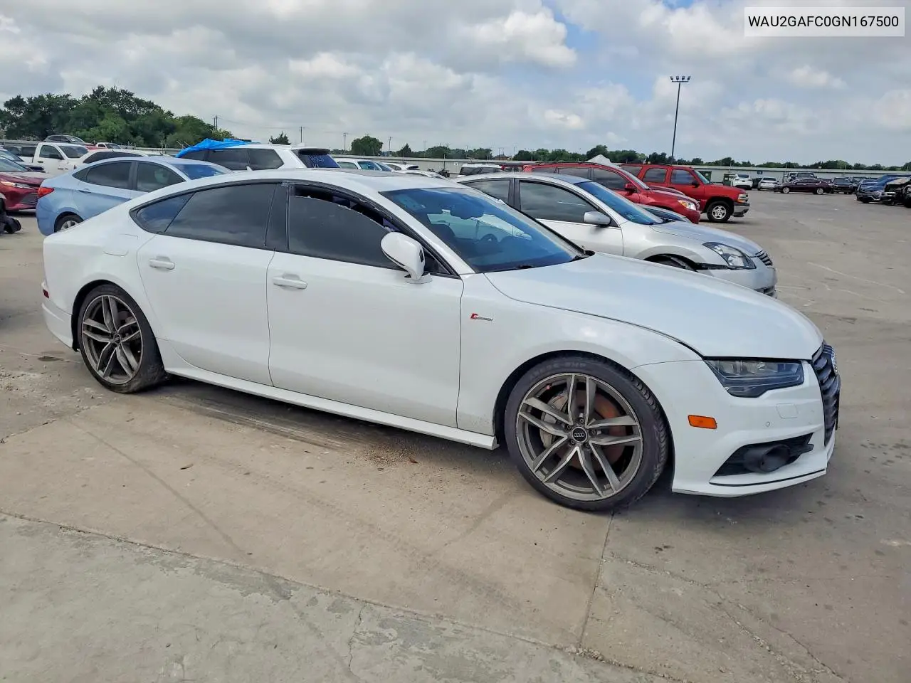 2016 Audi A7 Prestige VIN: WAU2GAFC0GN167500 Lot: 57403566