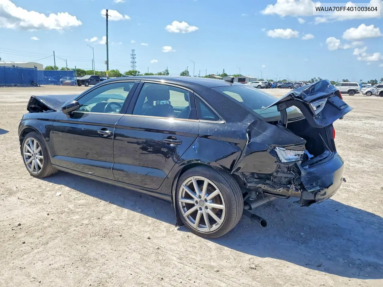 2016 Audi A3 Premium VIN: WAUA7GFF4G1003604 Lot: 57421546