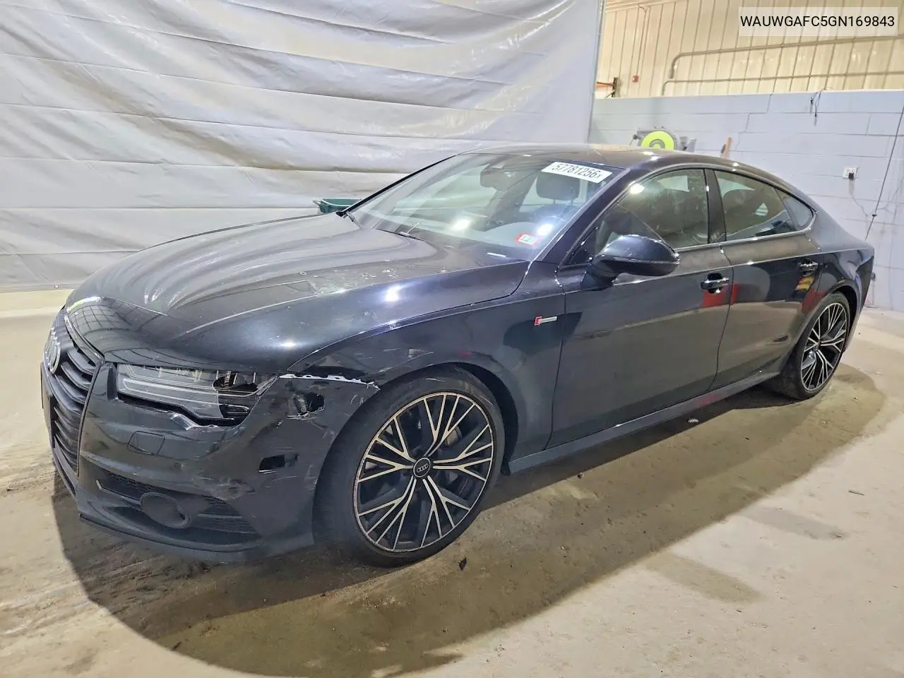 2016 Audi A7 Premium Plus VIN: WAUWGAFC5GN169843 Lot: 57781256