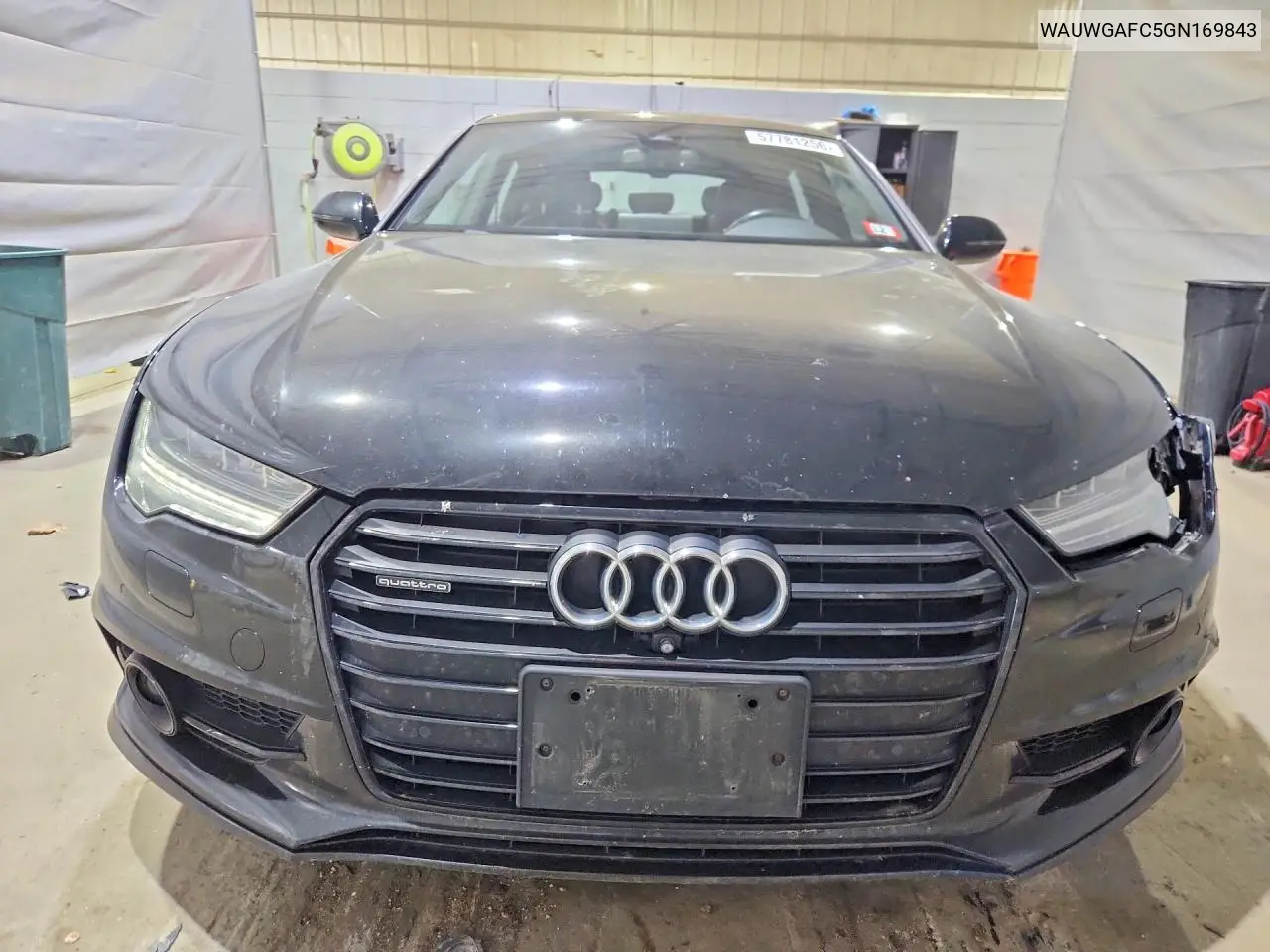 2016 Audi A7 Premium Plus VIN: WAUWGAFC5GN169843 Lot: 57781256