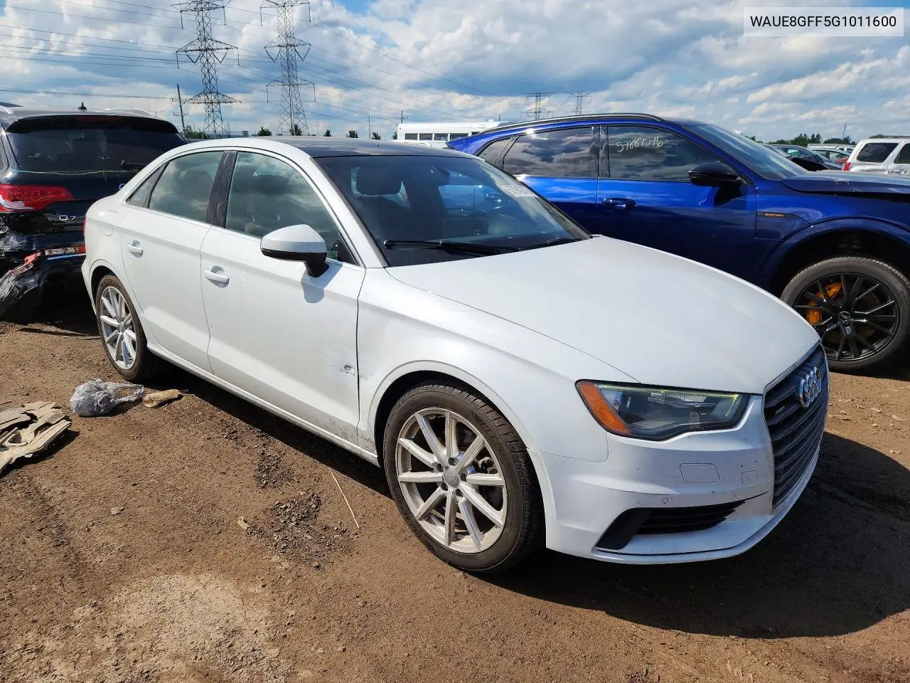 2016 Audi A3 Premium Plus VIN: WAUE8GFF5G1011600 Lot: 57942876