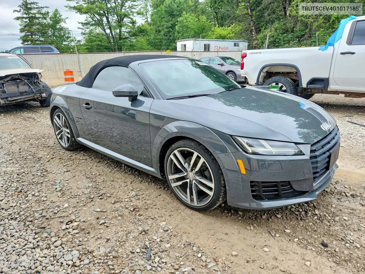 2016 Audi Tt VIN: TRUT5CFV4G1017185 Lot: 58047466