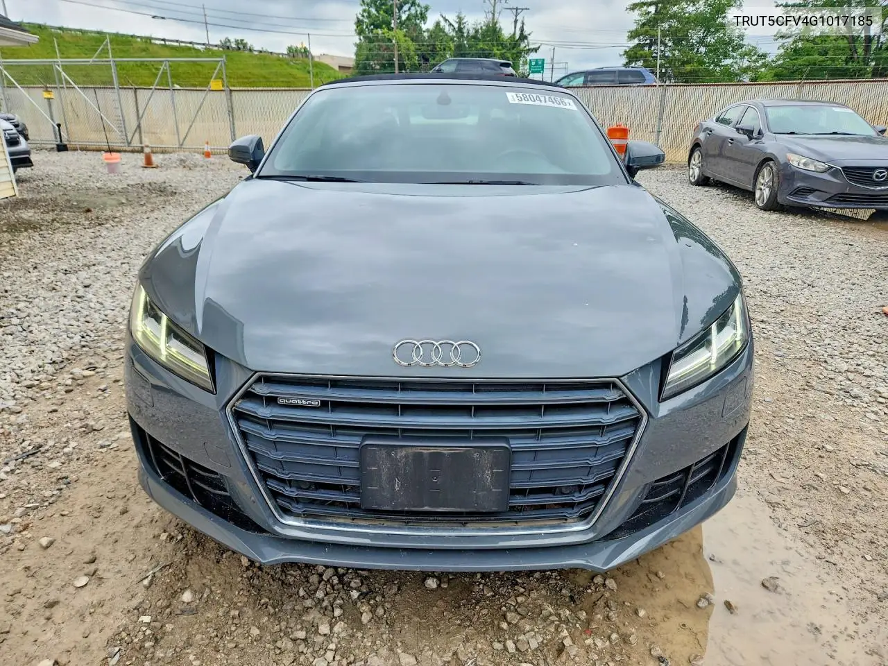 2016 Audi Tt VIN: TRUT5CFV4G1017185 Lot: 58047466