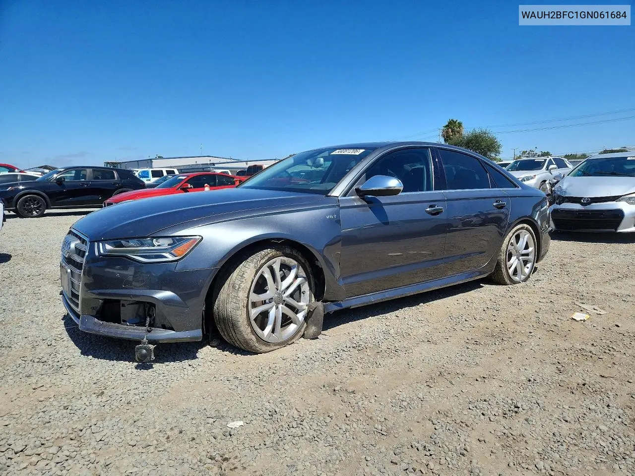 2016 Audi S6 Prestige VIN: WAUH2BFC1GN061684 Lot: 58081206