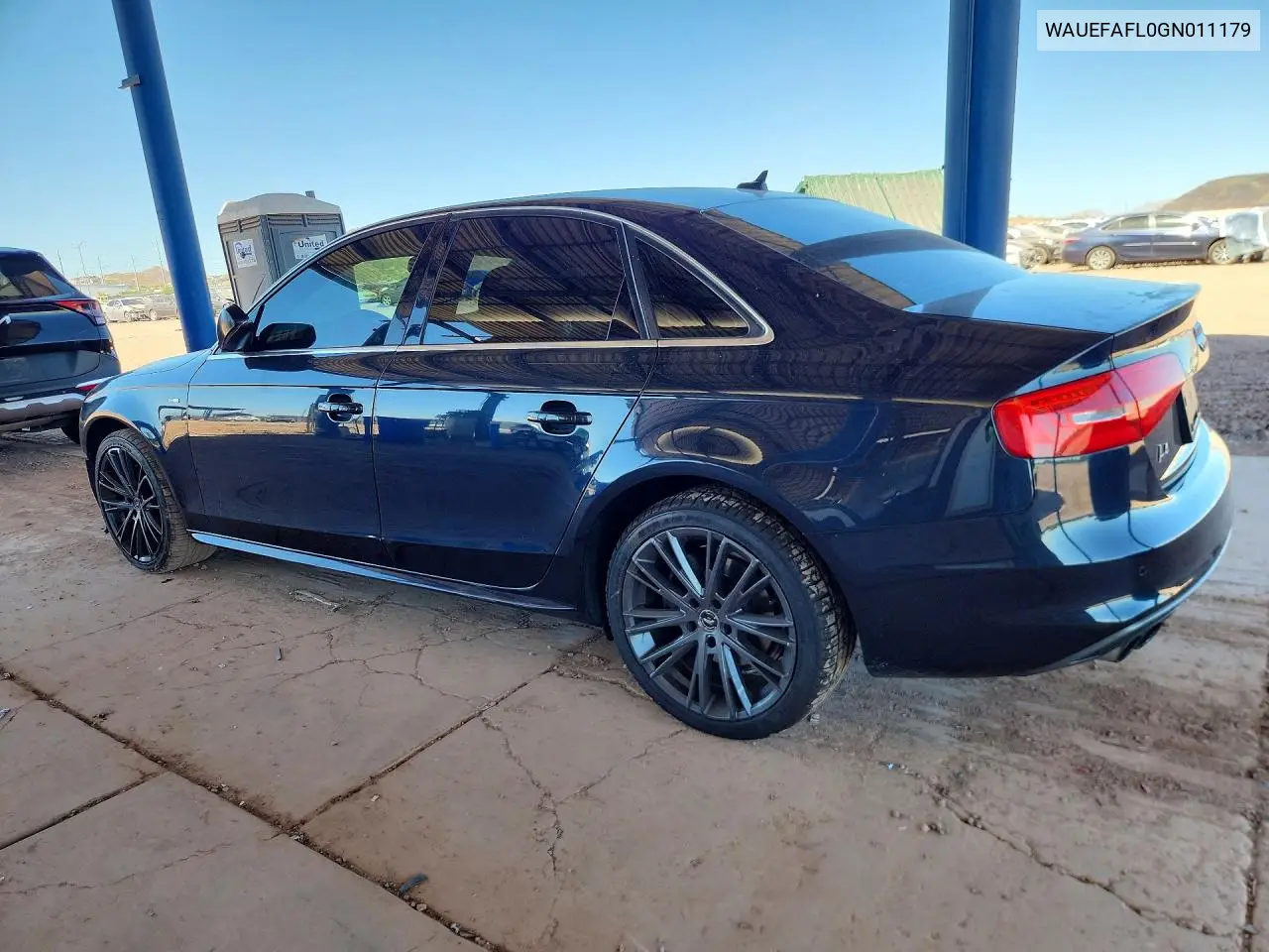 2016 Audi A4 Premium Plus S-Line VIN: WAUEFAFL0GN011179 Lot: 58308936