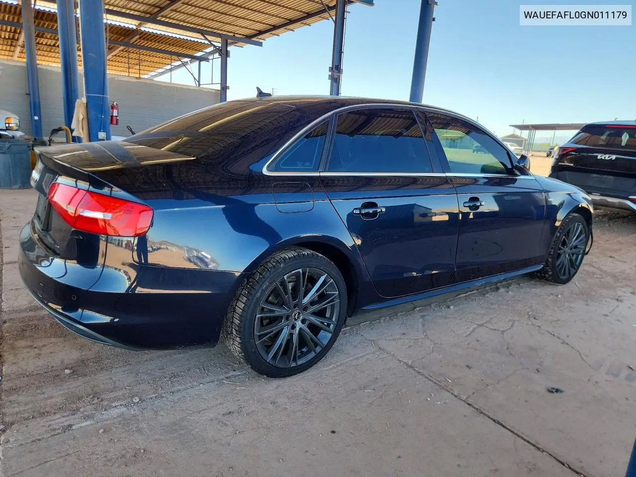 2016 Audi A4 Premium Plus S-Line VIN: WAUEFAFL0GN011179 Lot: 58308936