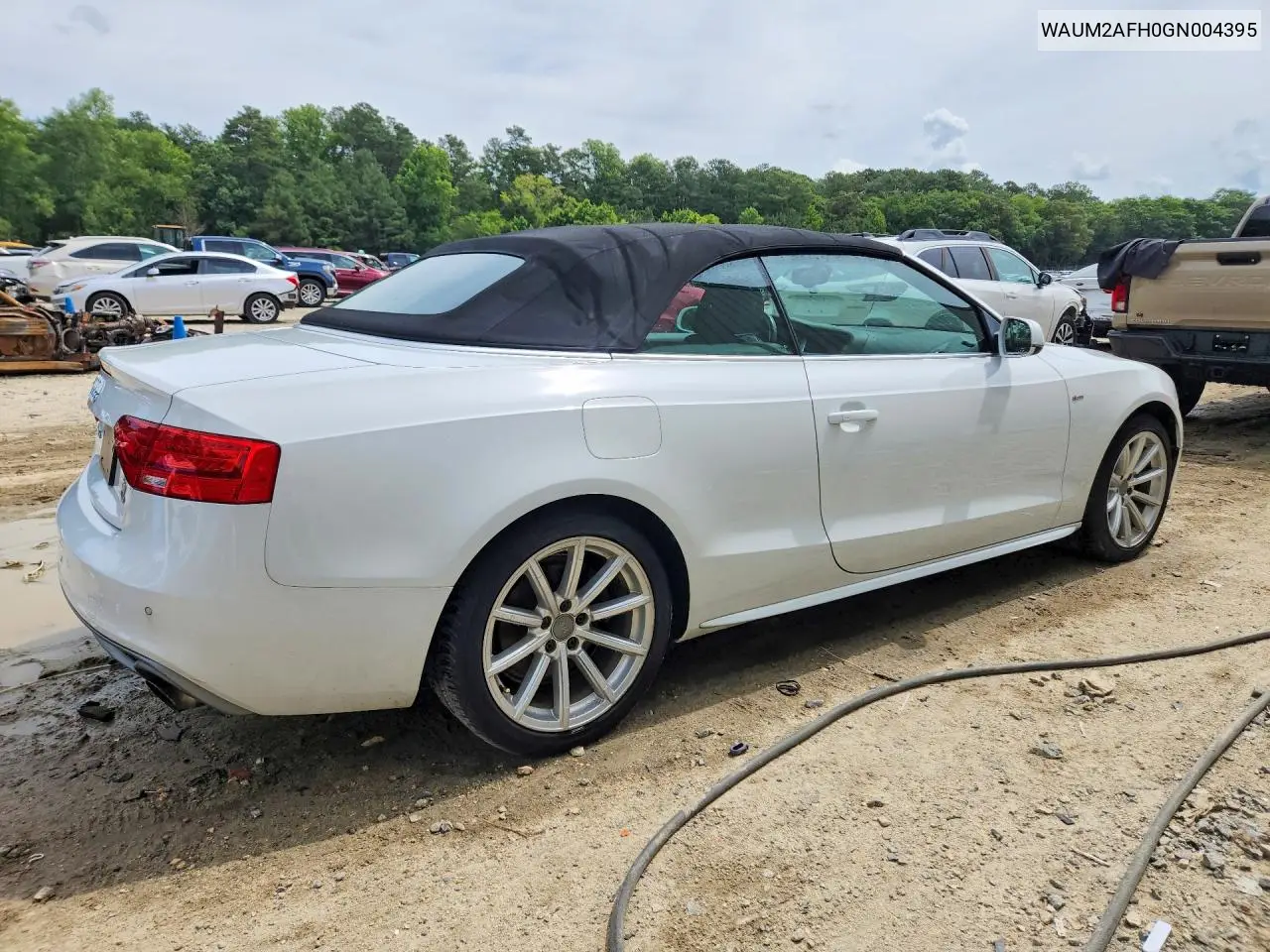 2016 Audi A5 Premium Plus S-Line VIN: WAUM2AFH0GN004395 Lot: 58356706