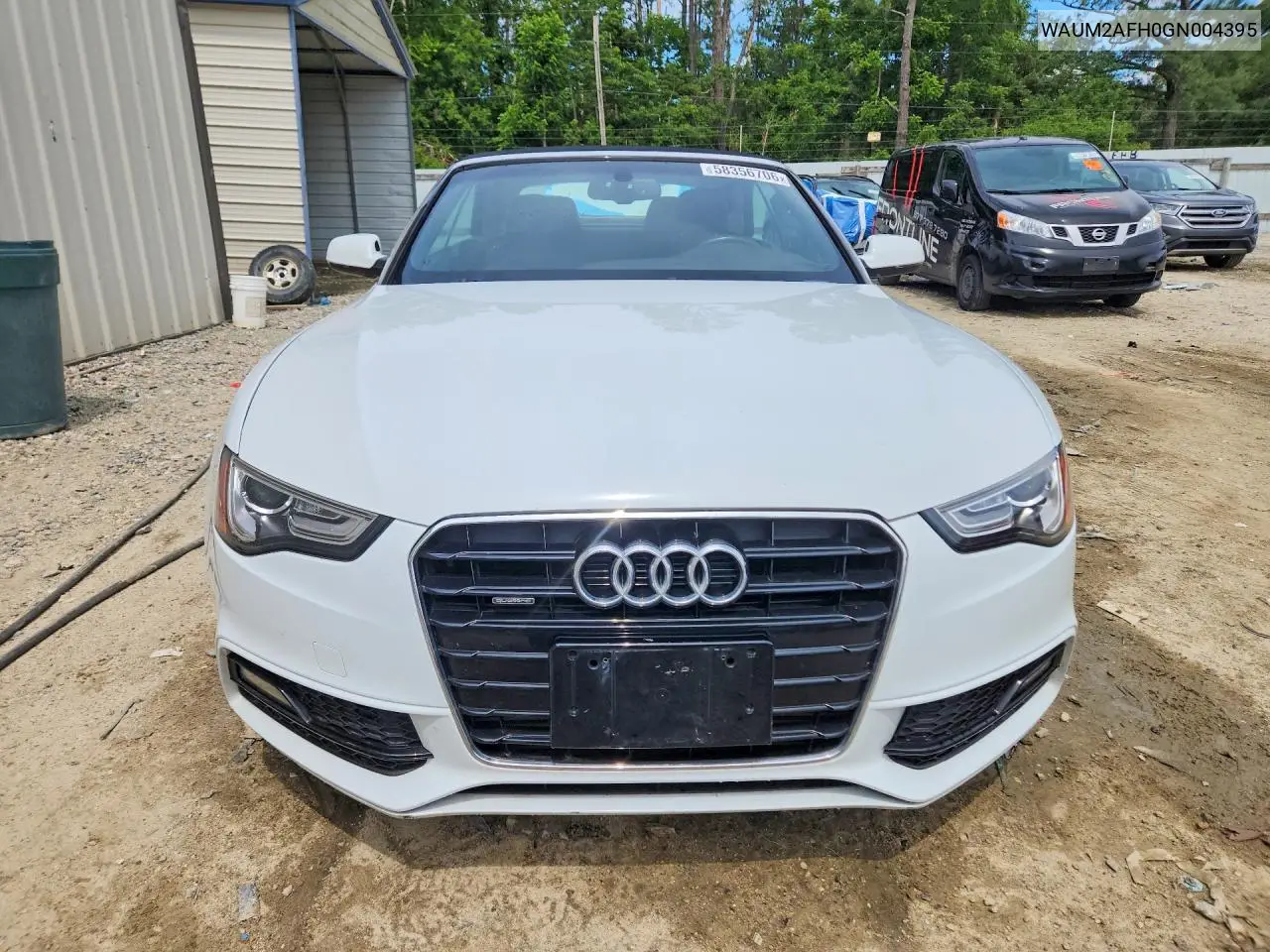 2016 Audi A5 Premium Plus S-Line VIN: WAUM2AFH0GN004395 Lot: 58356706