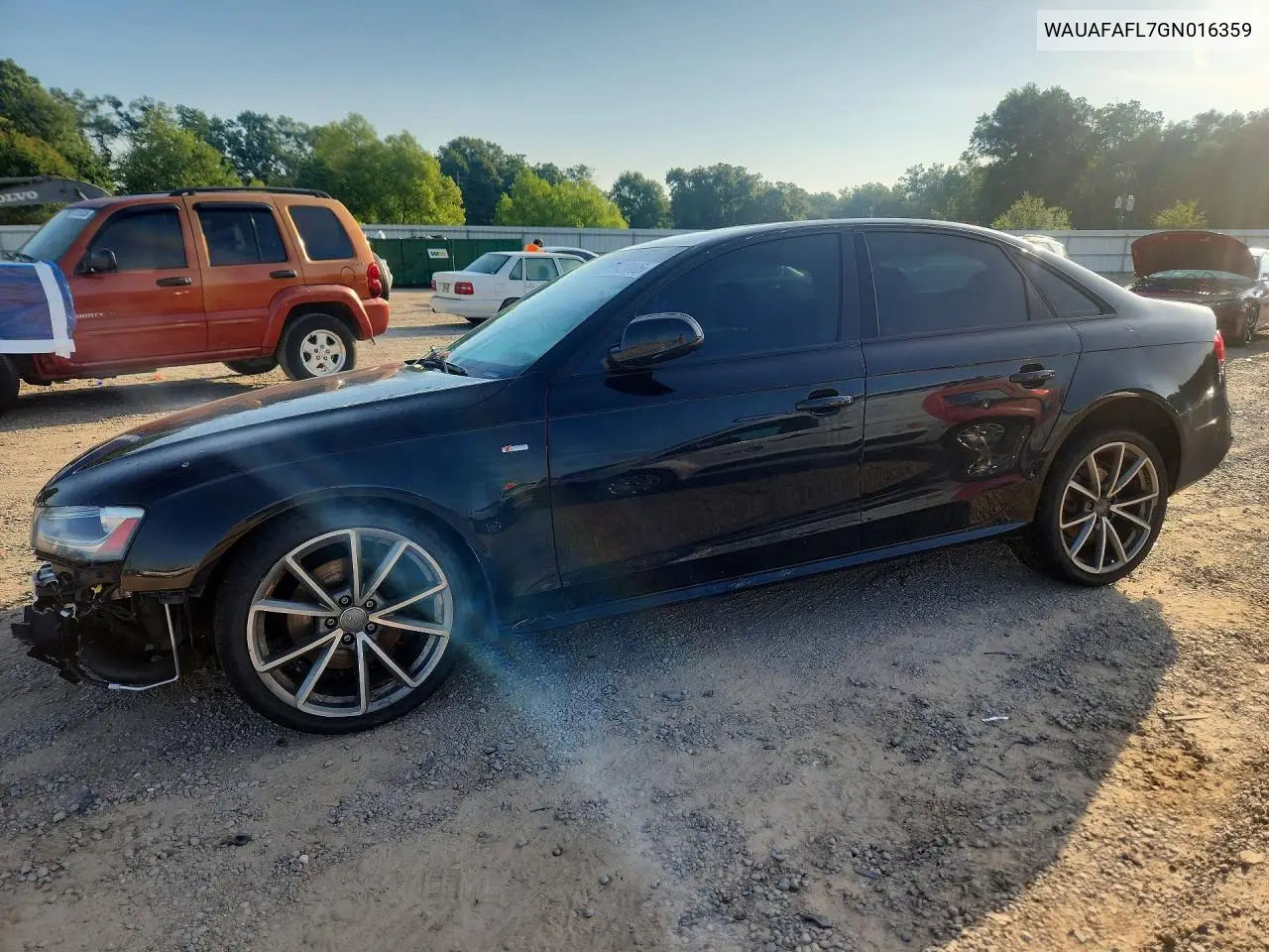 2016 Audi A4 Premium S-Line VIN: WAUAFAFL7GN016359 Lot: 58420886