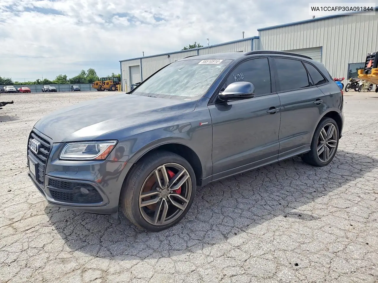 2016 Audi Sq5 Premium Plus VIN: WA1CCAFP3GA091844 Lot: 58510916