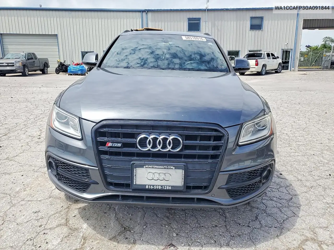 2016 Audi Sq5 Premium Plus VIN: WA1CCAFP3GA091844 Lot: 58510916