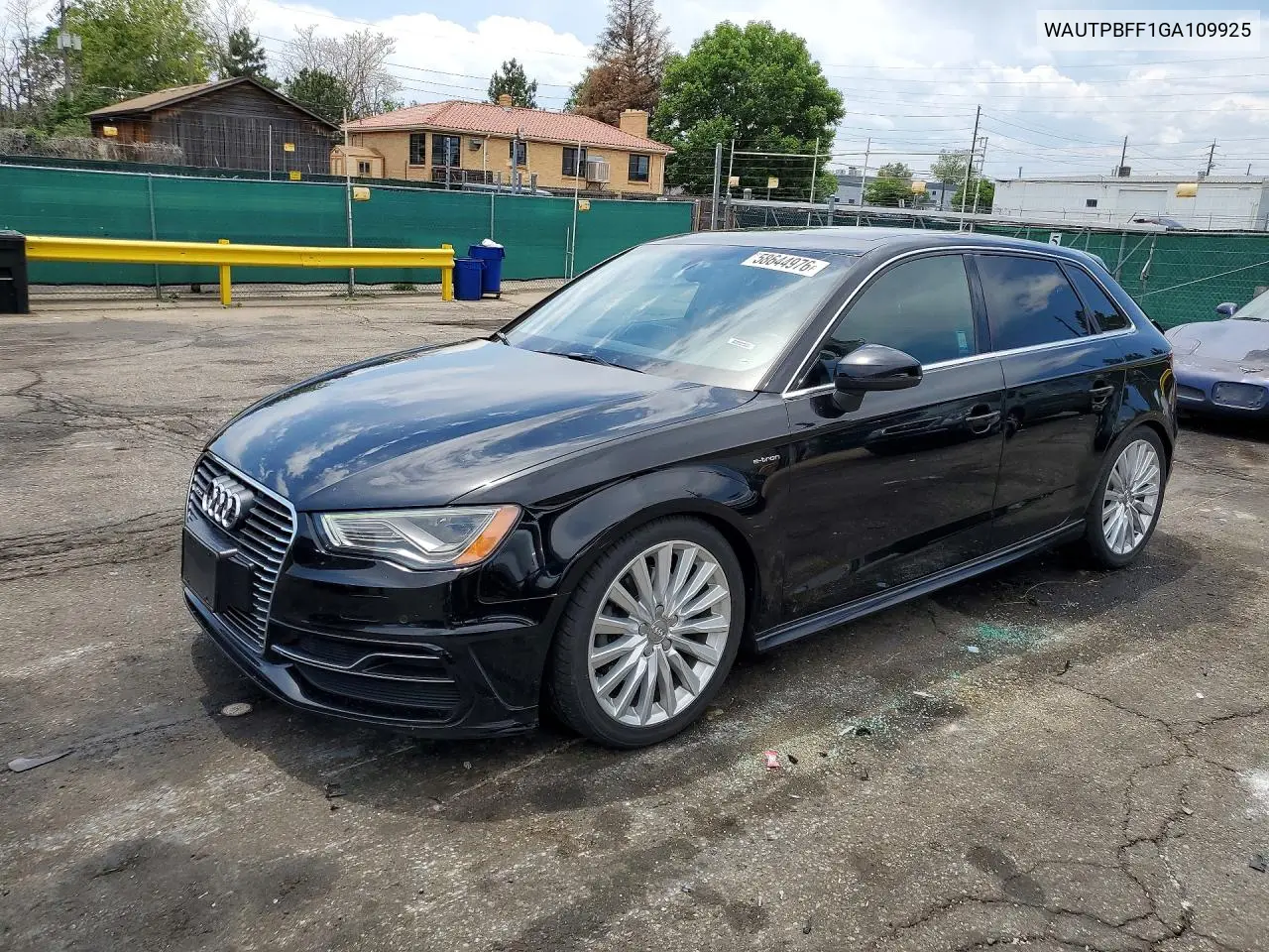 2016 Audi A3 E-Tron Premium Plus VIN: WAUTPBFF1GA109925 Lot: 58644976