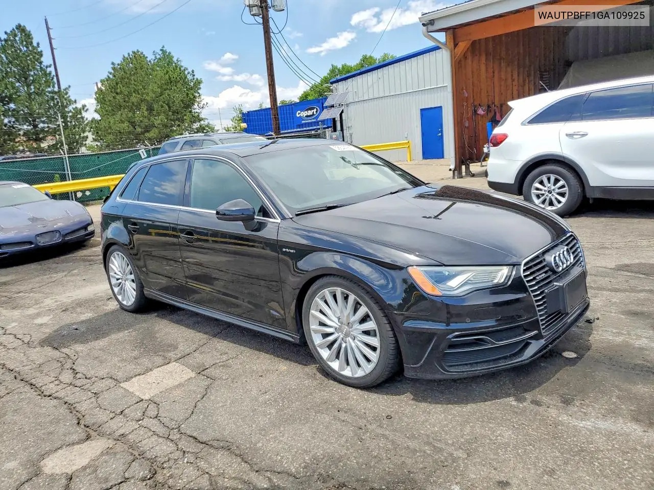 2016 Audi A3 E-Tron Premium Plus VIN: WAUTPBFF1GA109925 Lot: 58644976