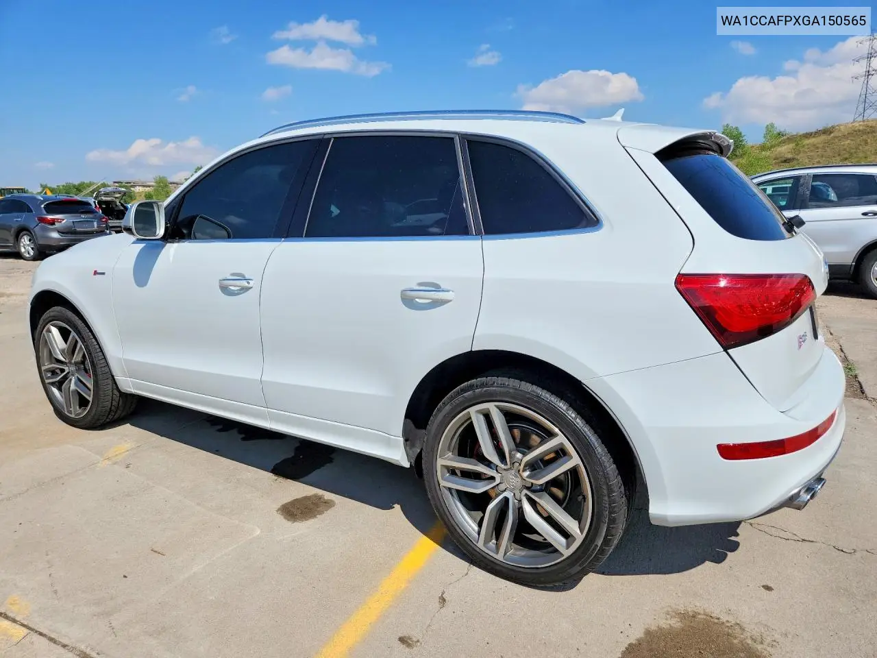 2016 Audi Sq5 Premium Plus VIN: WA1CCAFPXGA150565 Lot: 58771886