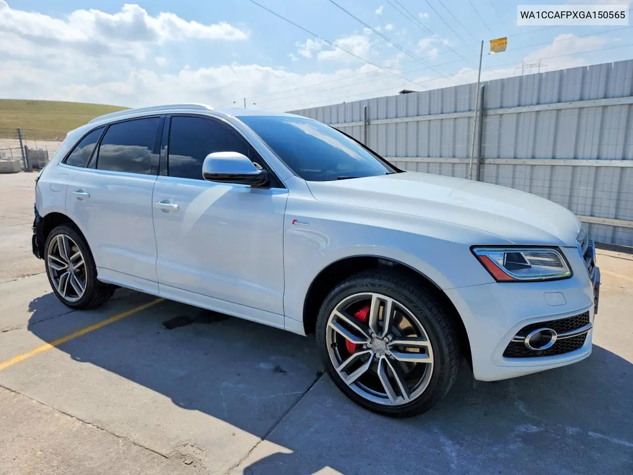 2016 Audi Sq5 Premium Plus VIN: WA1CCAFPXGA150565 Lot: 58771886