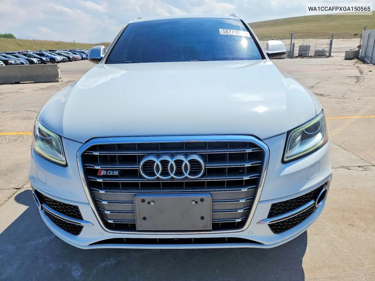 2016 Audi Sq5 Premium Plus VIN: WA1CCAFPXGA150565 Lot: 58771886