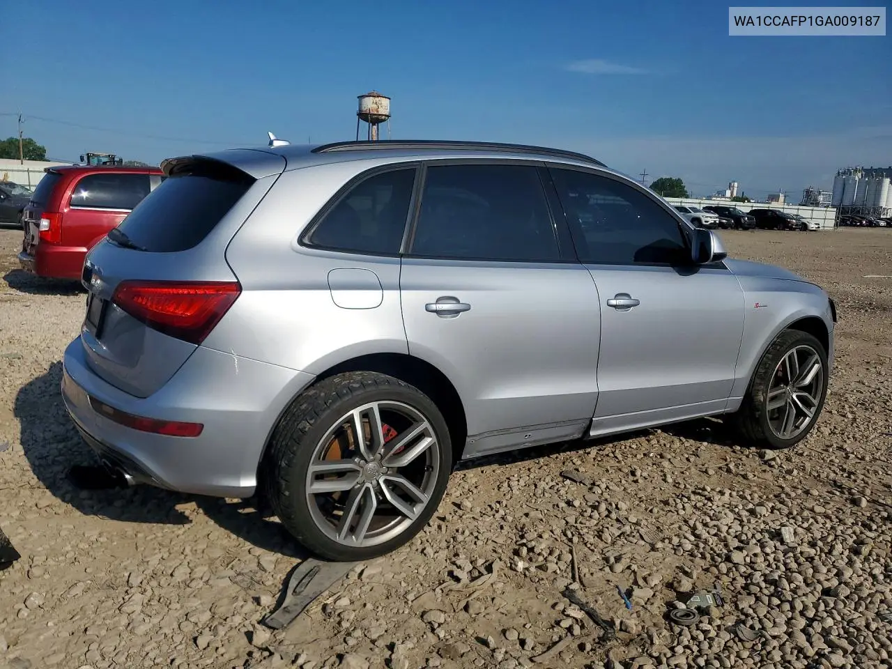 2016 Audi Sq5 Premium Plus VIN: WA1CCAFP1GA009187 Lot: 58823296