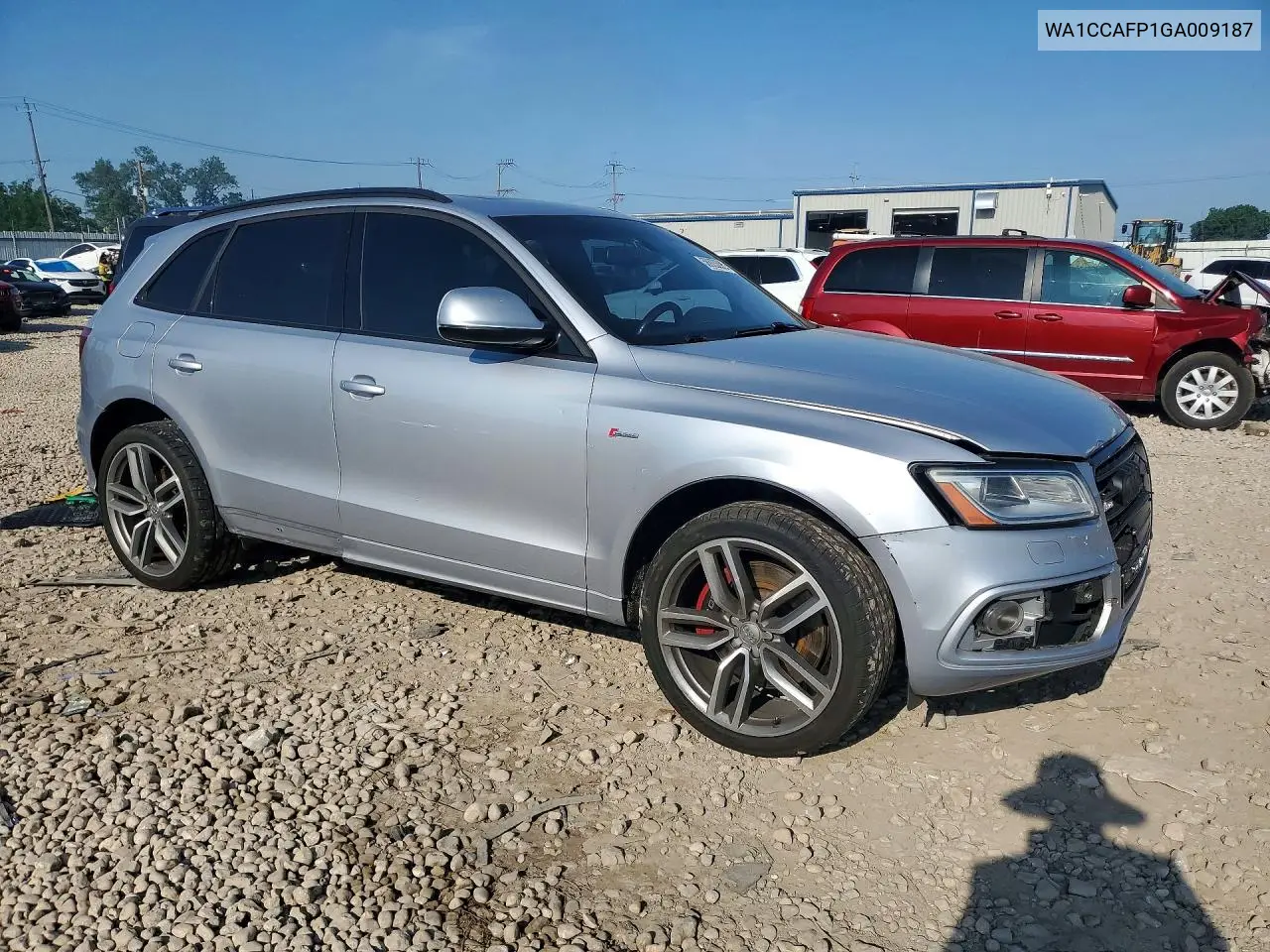 2016 Audi Sq5 Premium Plus VIN: WA1CCAFP1GA009187 Lot: 58823296