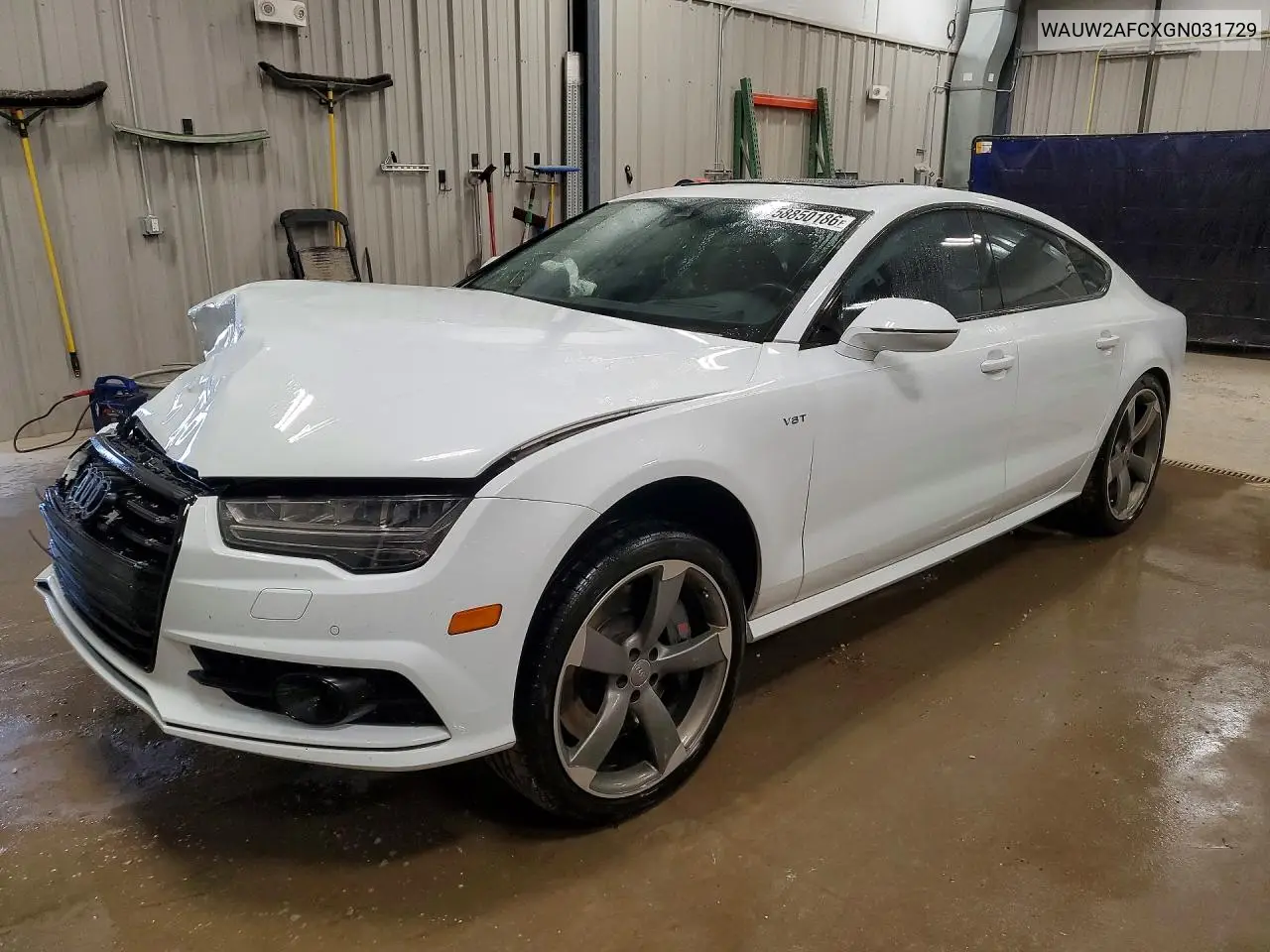 2016 Audi S7 Prestige VIN: WAUW2AFCXGN031729 Lot: 58850186