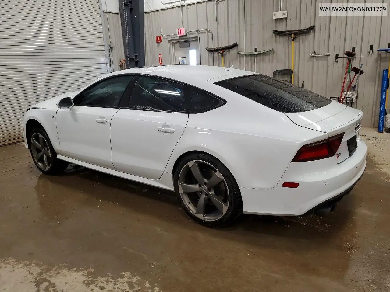2016 Audi S7 Prestige VIN: WAUW2AFCXGN031729 Lot: 58850186
