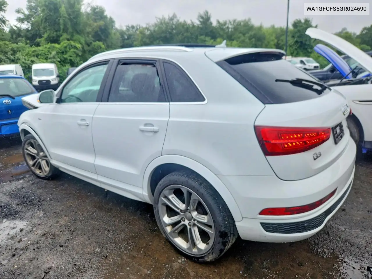 2016 Audi Q3 Prestige VIN: WA1GFCFS5GR024690 Lot: 58988356