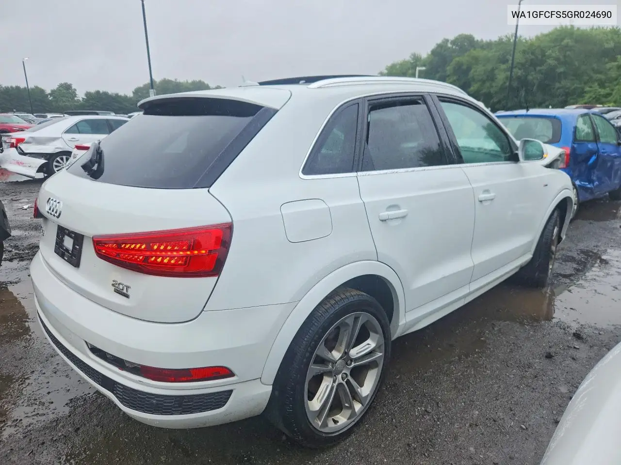 2016 Audi Q3 Prestige VIN: WA1GFCFS5GR024690 Lot: 58988356