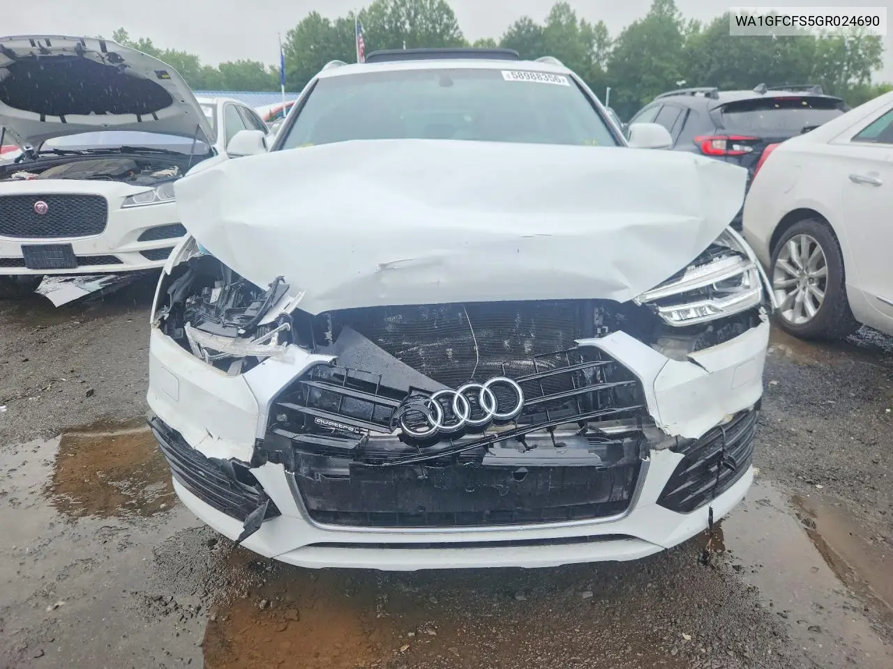 2016 Audi Q3 Prestige VIN: WA1GFCFS5GR024690 Lot: 58988356