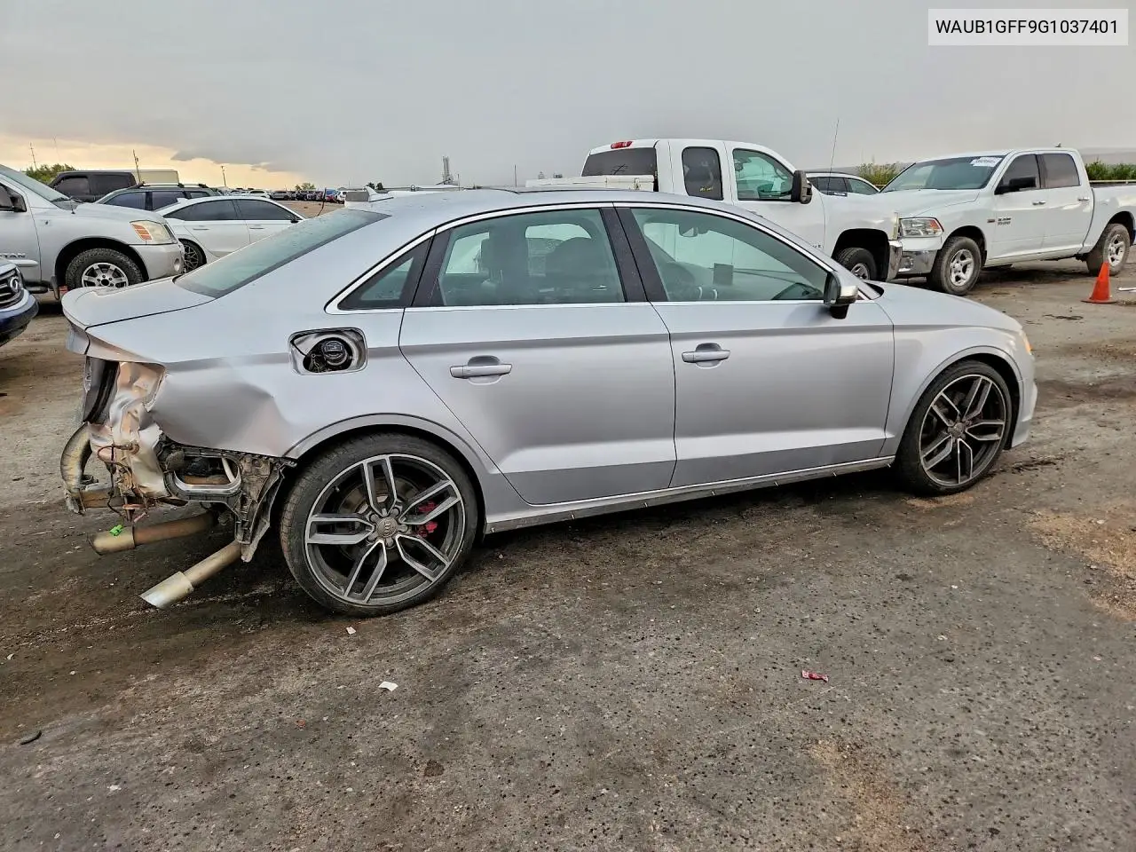 2016 Audi S3 Premium Plus VIN: WAUB1GFF9G1037401 Lot: 59082536