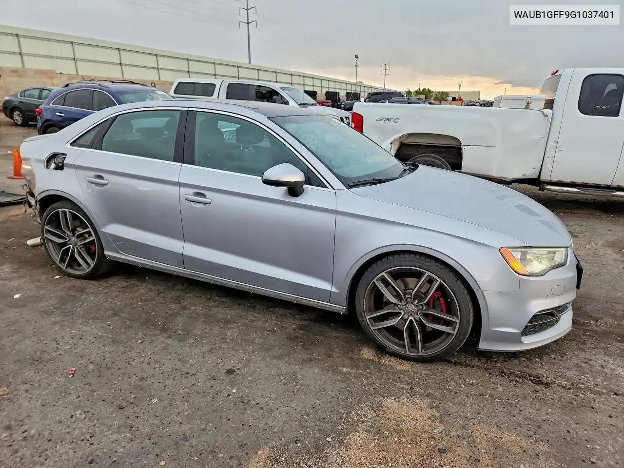 2016 Audi S3 Premium Plus VIN: WAUB1GFF9G1037401 Lot: 59082536