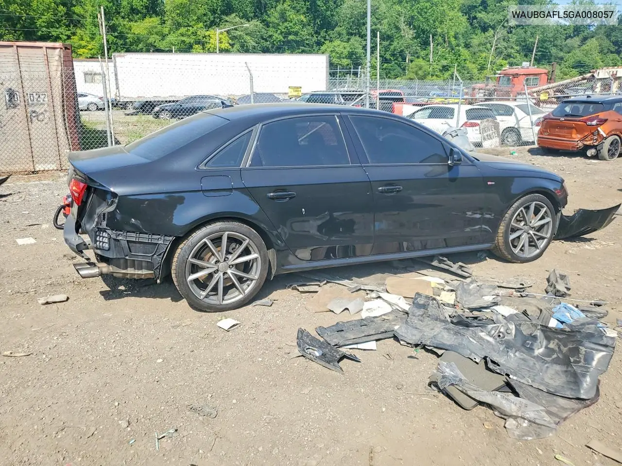 2016 Audi S4 Premium Plus VIN: WAUBGAFL5GA008057 Lot: 59288006