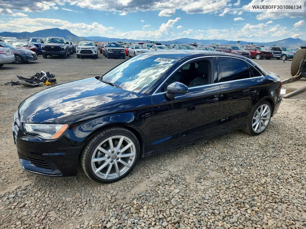 2016 Audi A3 Premium Plus VIN: WAUE8GFF3G1086134 Lot: 59340096
