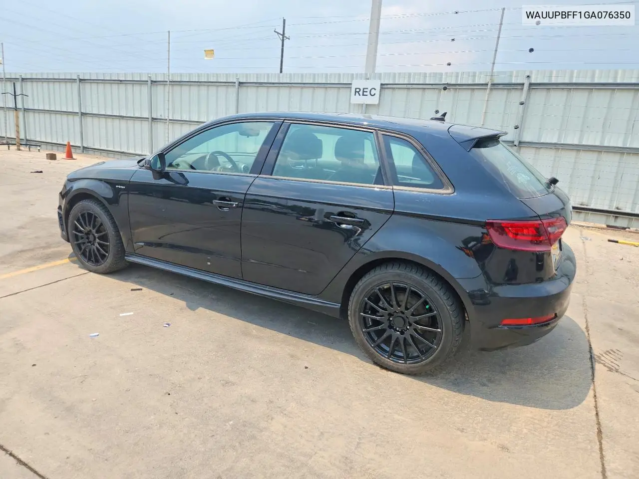 2016 Audi A3 E-Tron Premium VIN: WAUUPBFF1GA076350 Lot: 59876076
