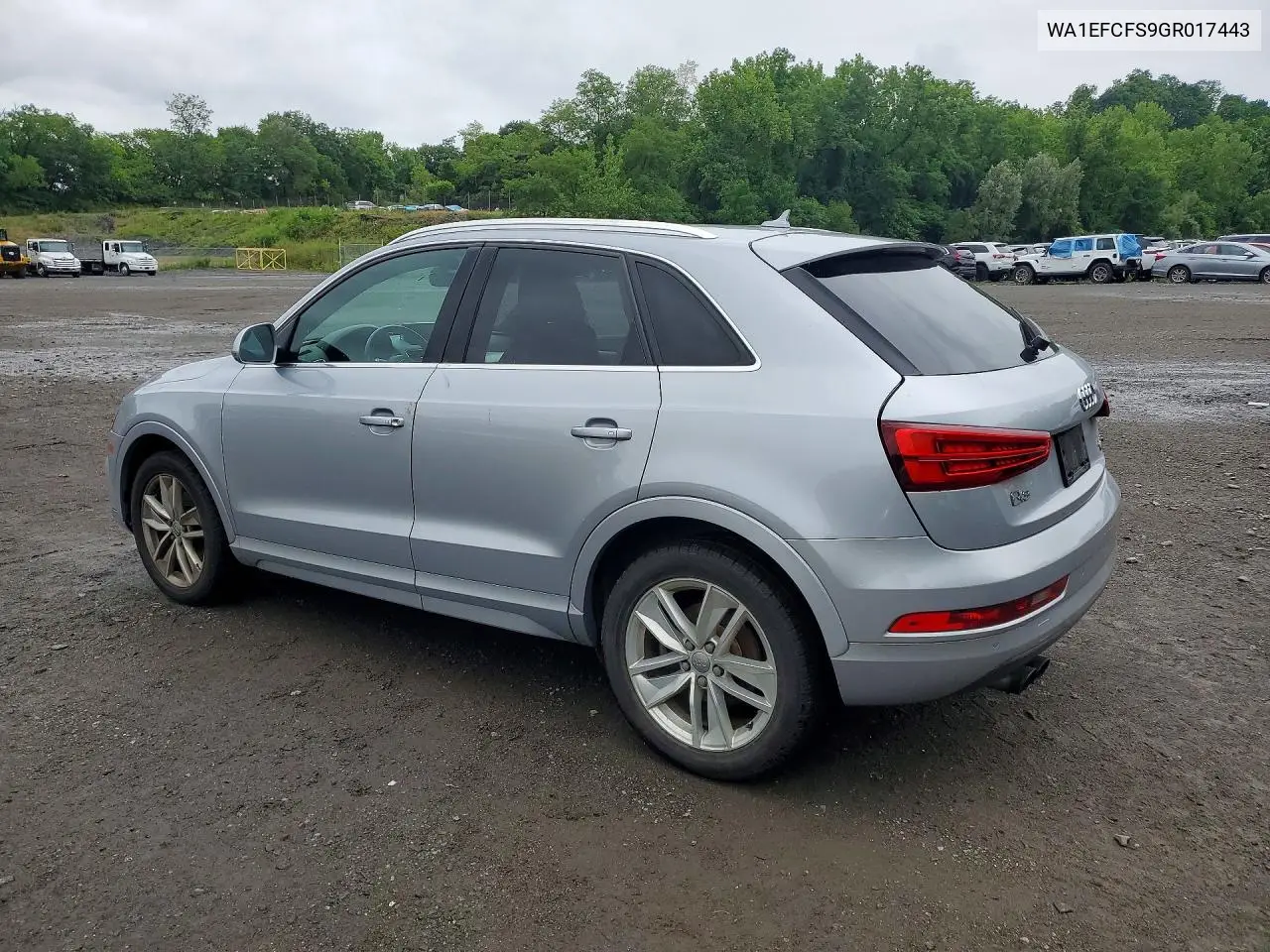 2016 Audi Q3 Premium Plus VIN: WA1EFCFS9GR017443 Lot: 60019096