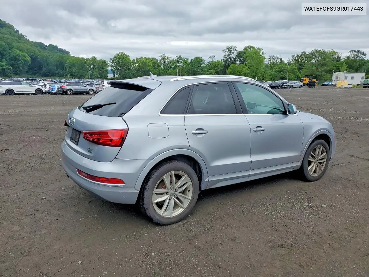 2016 Audi Q3 Premium Plus VIN: WA1EFCFS9GR017443 Lot: 60019096