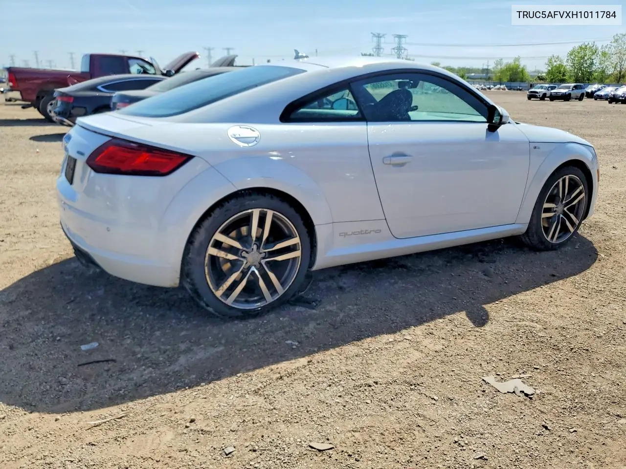 2017 Audi Tt VIN: TRUC5AFVXH1011784 Lot: 53135306