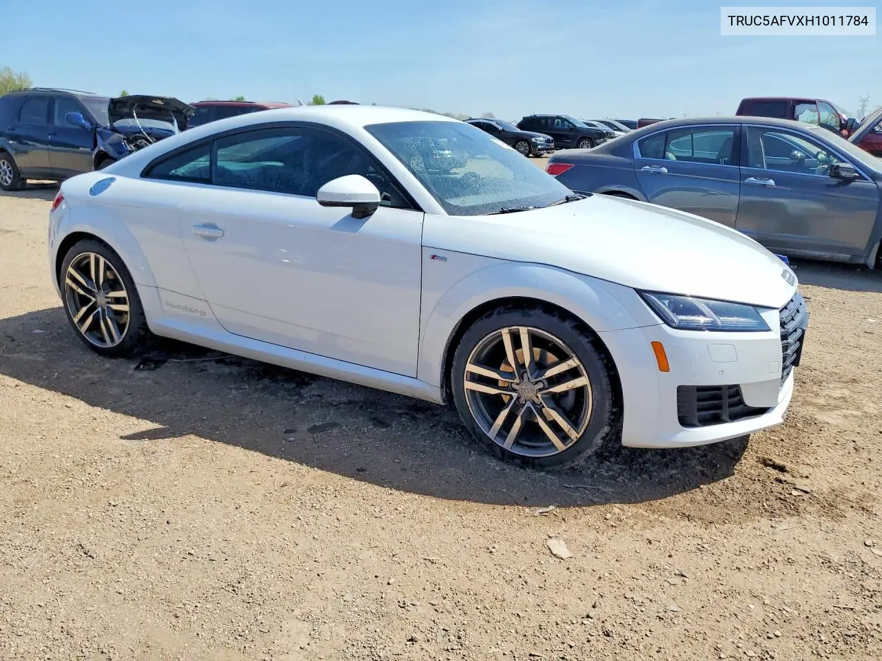 2017 Audi Tt VIN: TRUC5AFVXH1011784 Lot: 53135306