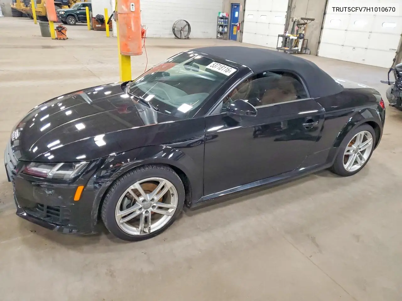 2017 Audi Tt VIN: TRUT5CFV7H1010670 Lot: 53718116