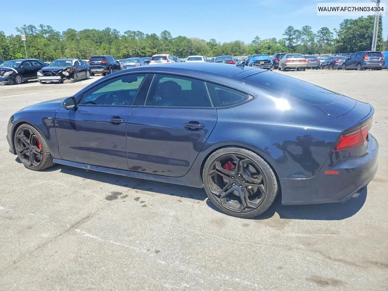 2017 Audi S7 Premium Plus VIN: WAUWFAFC7HN034304 Lot: 53953796